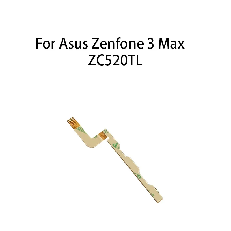 GEFEBSI Power Button & Volume Button Flex Cable For Asus Zenfone 3 Max ZC520TL