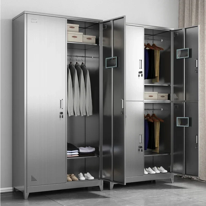 Stainless steel locker, worker's cabinet, storage cabinet, bowl cabinet, shoe, factory workshop