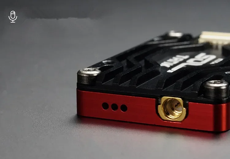 RUSH Solo Tank 5.8Ghz VTX nadajnik wideo 5.8-6G 1.6W wbudowany mikrofon dużej mocy dla FPV RC Racing Drone daleki zasięg