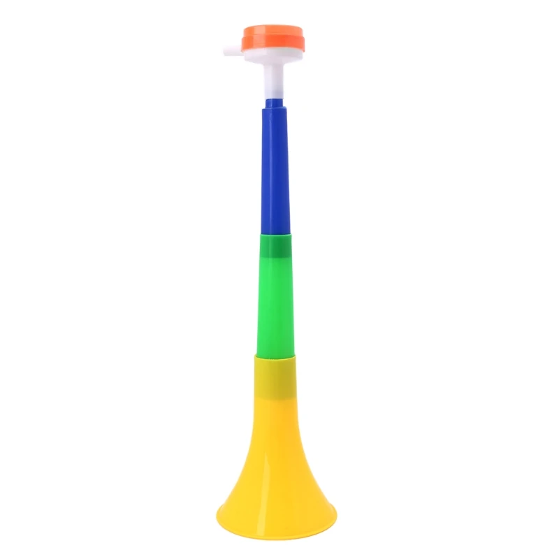 Kids Cheer Plastic Horn Football Game Fans Cheerleading Props Vuvuzela