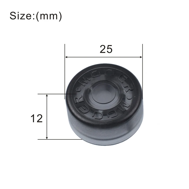 Mooer-Interruptor de pie Candy, 10 piezas, perilla de plástico, Protector para Pedal de efectos de guitarra, multicolor