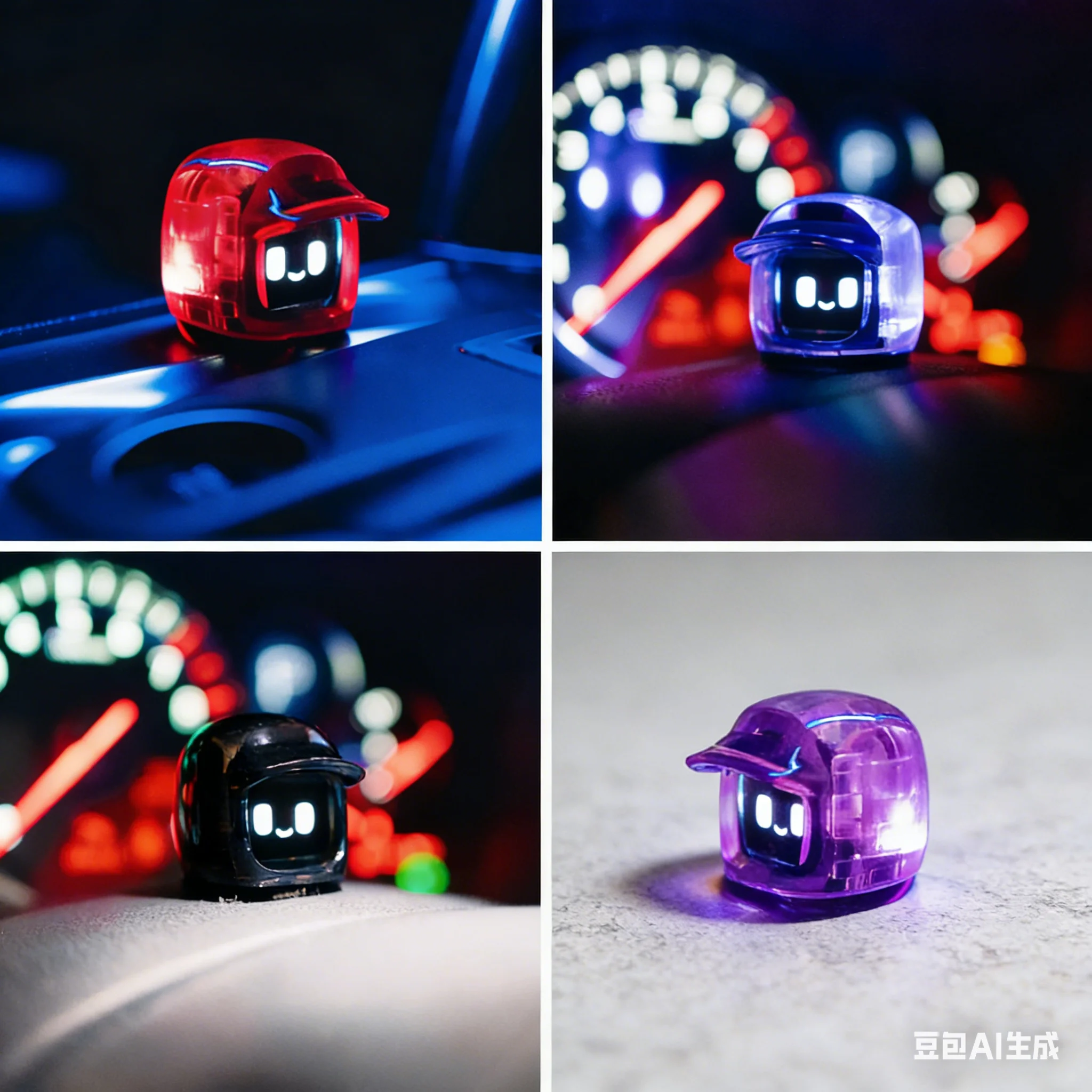 

Светящаяся фигурка-робот Dasai Future Series Mochi 3-го поколения с LED-подсветкой для автомобиля, украшение для интерьера, новогодний подарок для подростков