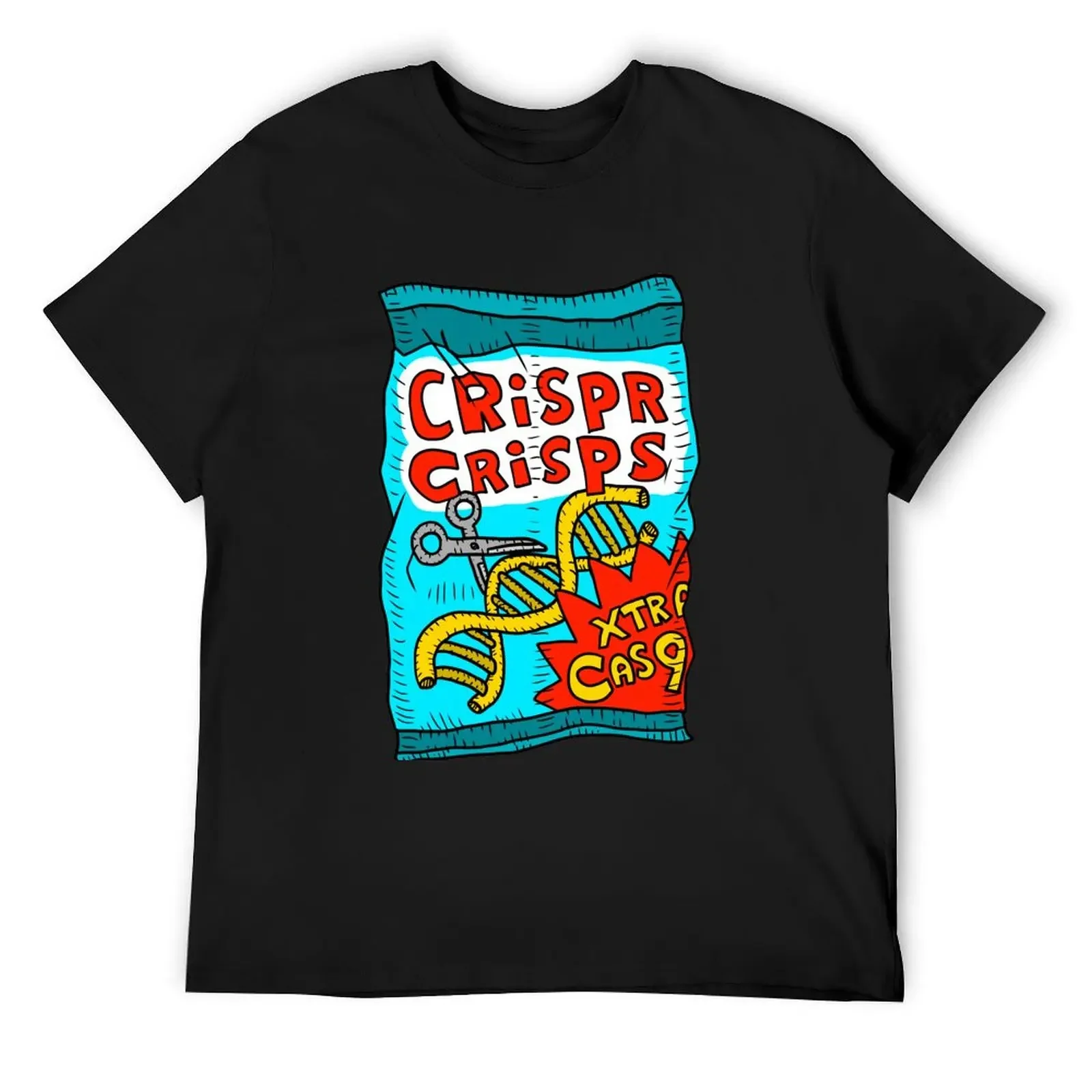 crispr cas9 crisps T-Shirt oversized t shirt vintage graphic tee mens funny t shirts