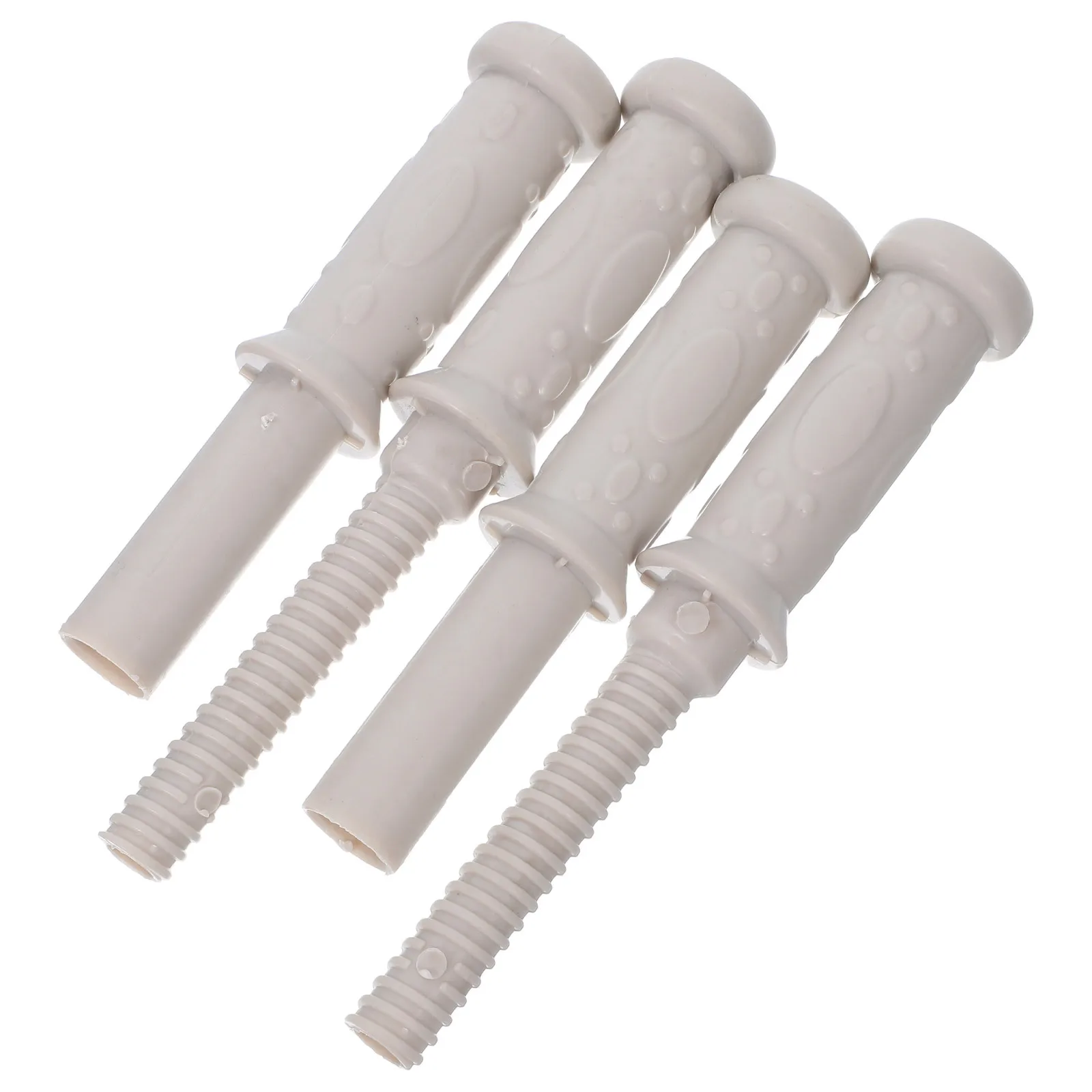 

2Set Universal Plastic Rocking Horse Handles Durable Ergonomic Design Secure Threaded Connection Comfortable Grip Toddler Safe