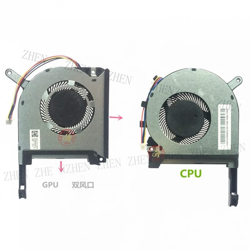 S New For ASUS FA506 TUF A15 FA506IV F15 A17 FA706 CPU+GPU COOLING FAN