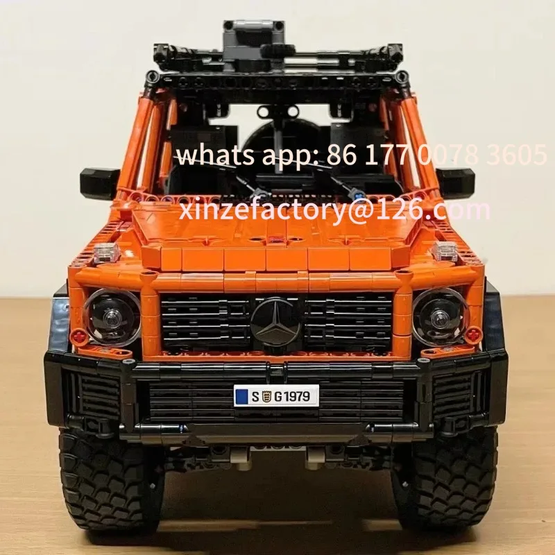 

Customizable Car Model 9569 Toys for Kids Boys, Christmas Birthday Festival Gift2891PCS G500 Off-Road Vehicle Building Blocks