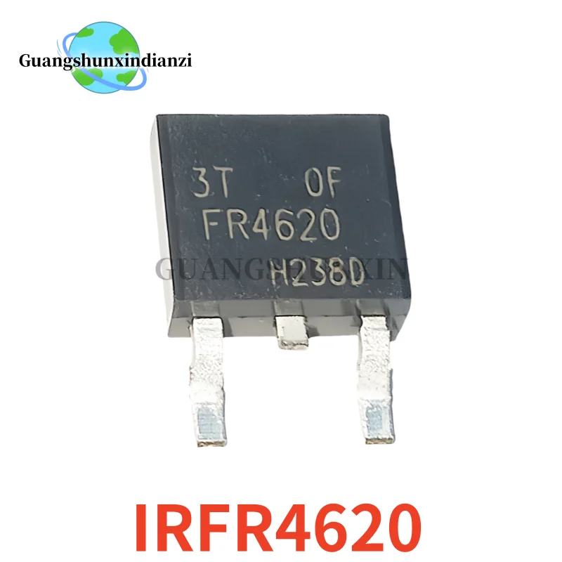 

10-20-30PCS 100% NEW FR4620 IRFR4620 TO-252 200V 24A N-channel Best Quality transistor In stock