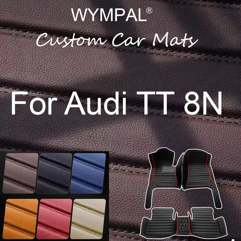 

Роскошные автомобильные коврики для Audi TT 8N MK1 1998 ~ 2006 Защитные ковры Авто коврики Роскошный кожаный коврик Прочный комплект автомобильных аксессуаров