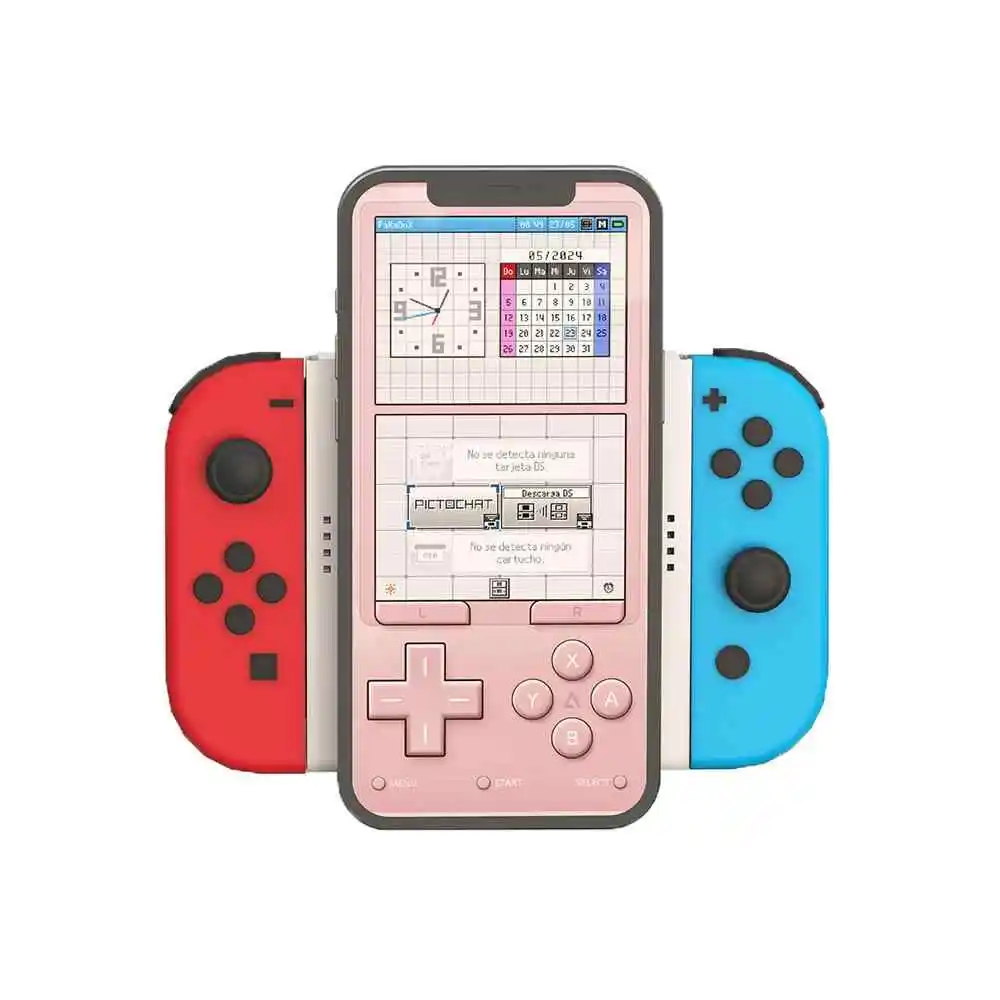 Joycon phone holder charging magnetic simulator handle ns grip