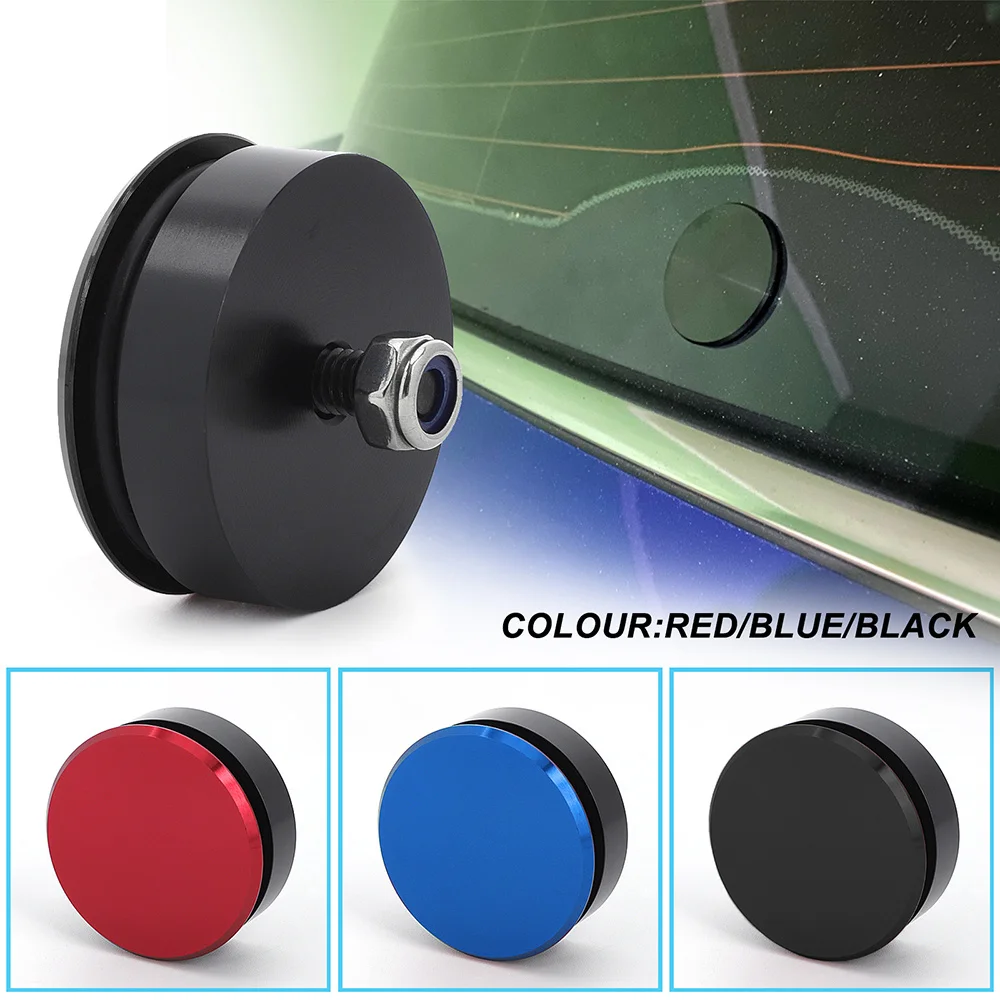 CNSPEED Aluminum Car Rear Wiper Cap Ring Delete Kit Plug O-Ring Universal Color Black Blue Red For Honda EP3 Seat