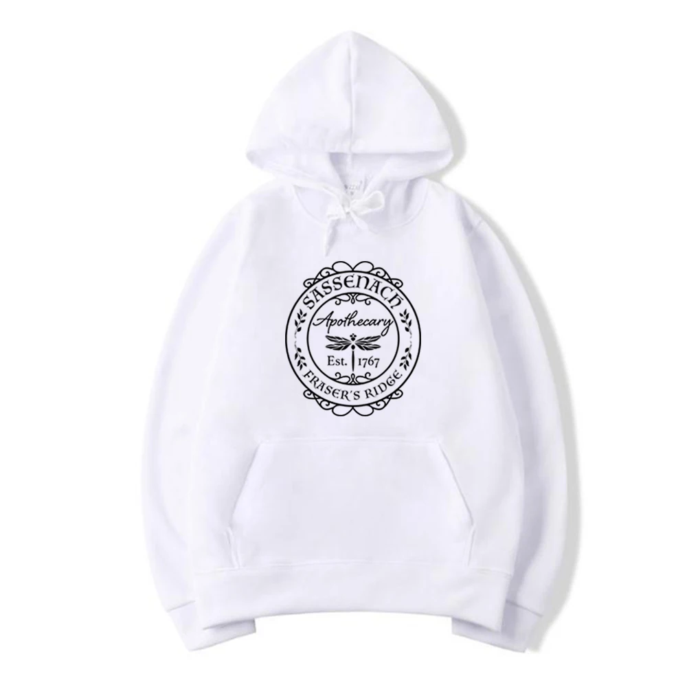 Sassenach Hoodie Outlander Book Series Hooded Sweatshirt Jamie Fraser Hoodies Women Long Sleeve Pullovers Sassenach Fan Gift