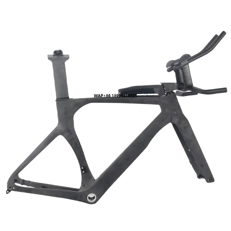 

High Quality New T1000 Carbon TT Bike Frame Aero Triathlon Bike Frameset Disc Brake Time Trial Bicycle Frame