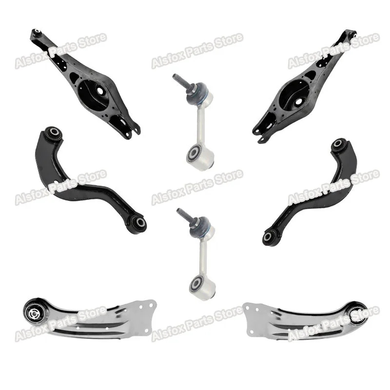 Rear Axle Upper Lower Suspension Control Arm Set For VW Scirocco Golf Audi TT Q3 A3 Seat 1K0505311AB 5Q0505323C 1K0505223K