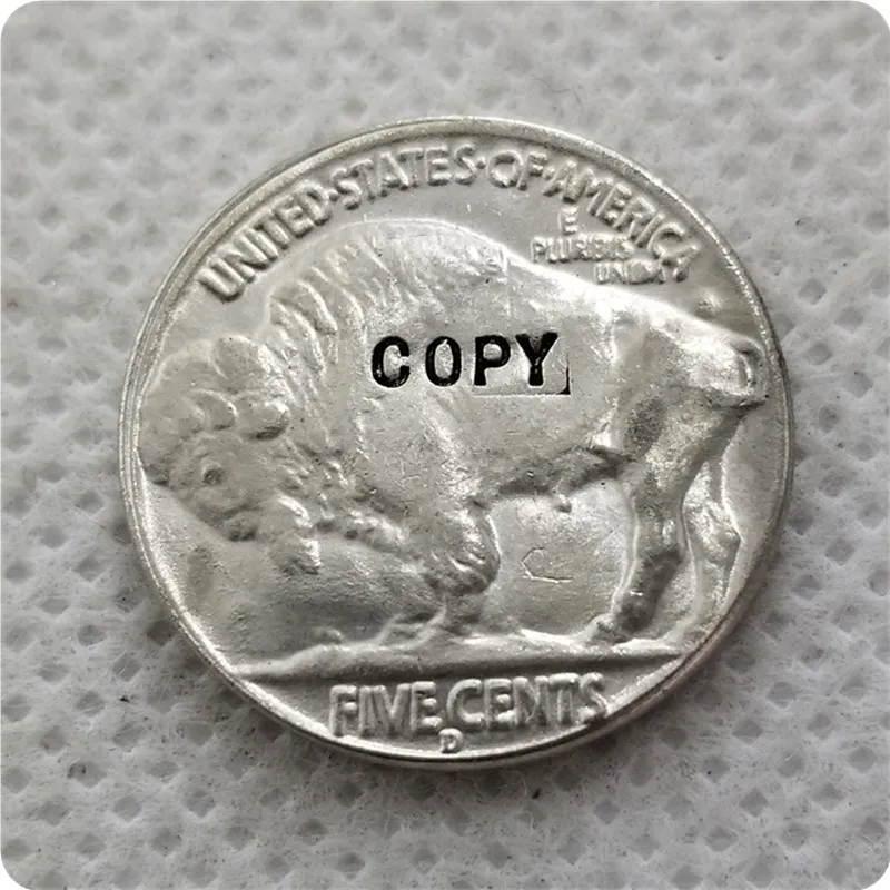 USA 1913-S,D BUFFALO NICKEL  type 2 Copy Coin commemorative coins-replica coins medal coins collectibles