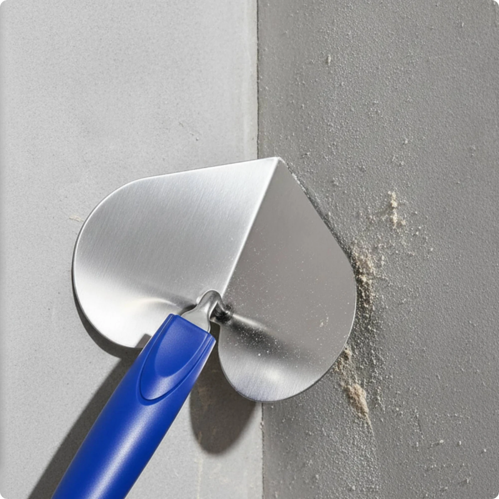 Inner Corner Plastering Trowel Professional Inside Corner Trowel Lightweight Multi-Purpose for Plasterers, Putty Application