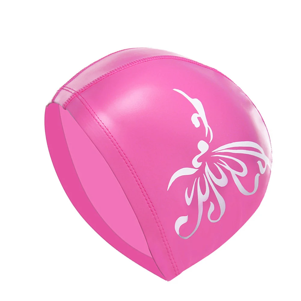 

Waterproof Sun Protection Swimming Cap Lightweight Eco Friendly Elastic Headwear Ear Cover for Women Swim Accessories Durable