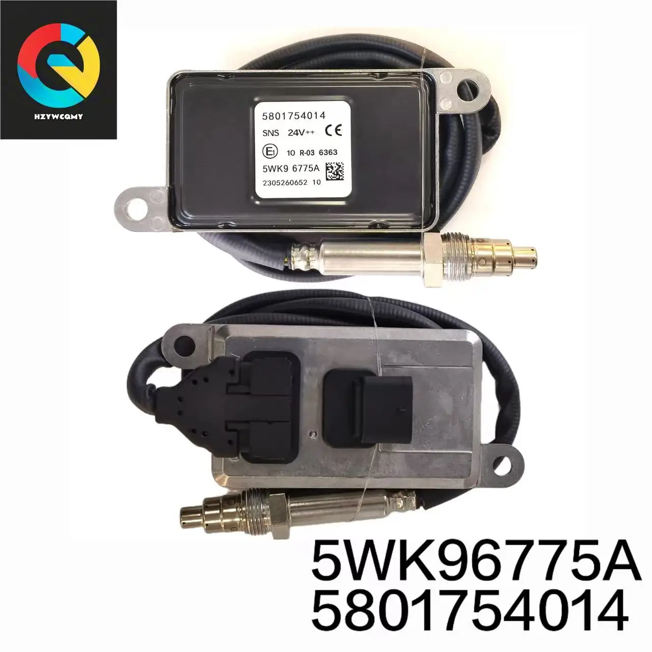 

5801754014 5WK96775A 5WK9 6775A 24V Nitrogen Oxygen Sensor 24V For IVECO Trucks Buses Diesel Exhaust Gas Detection Nox Sensor