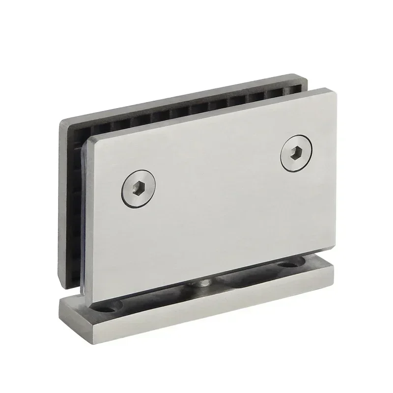 Glass door  pivot hinge 360 degree rotation SS304 die-casting shower hinge Display cabinet upper and lower hinge