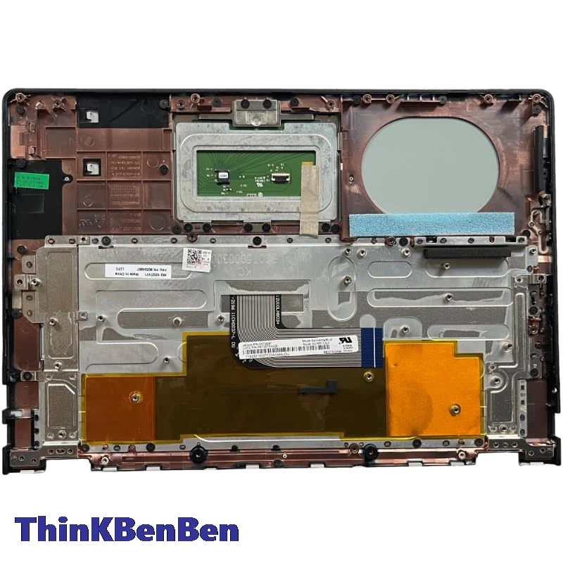 DE German Silver Keyboard Upper Case Palmrest Shell Cover For Lenovo Yoga 2 11 90204977