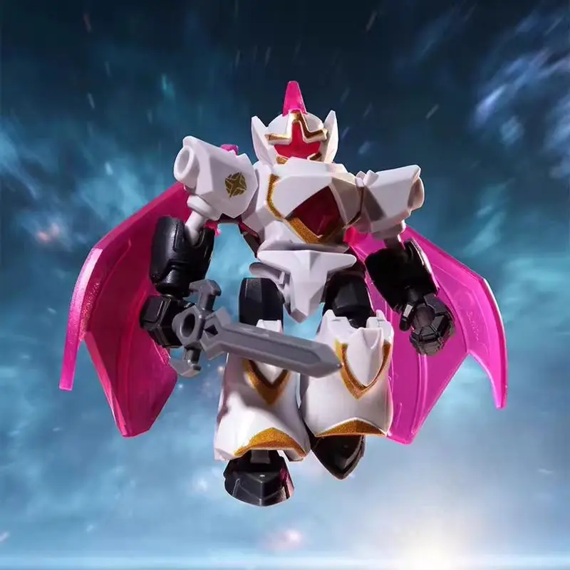 Blokees Original Blind Box IP ASTRAL RALLY Defender Version Buildable Figure Assembled Mecha Model Display Collectible Toy Gift