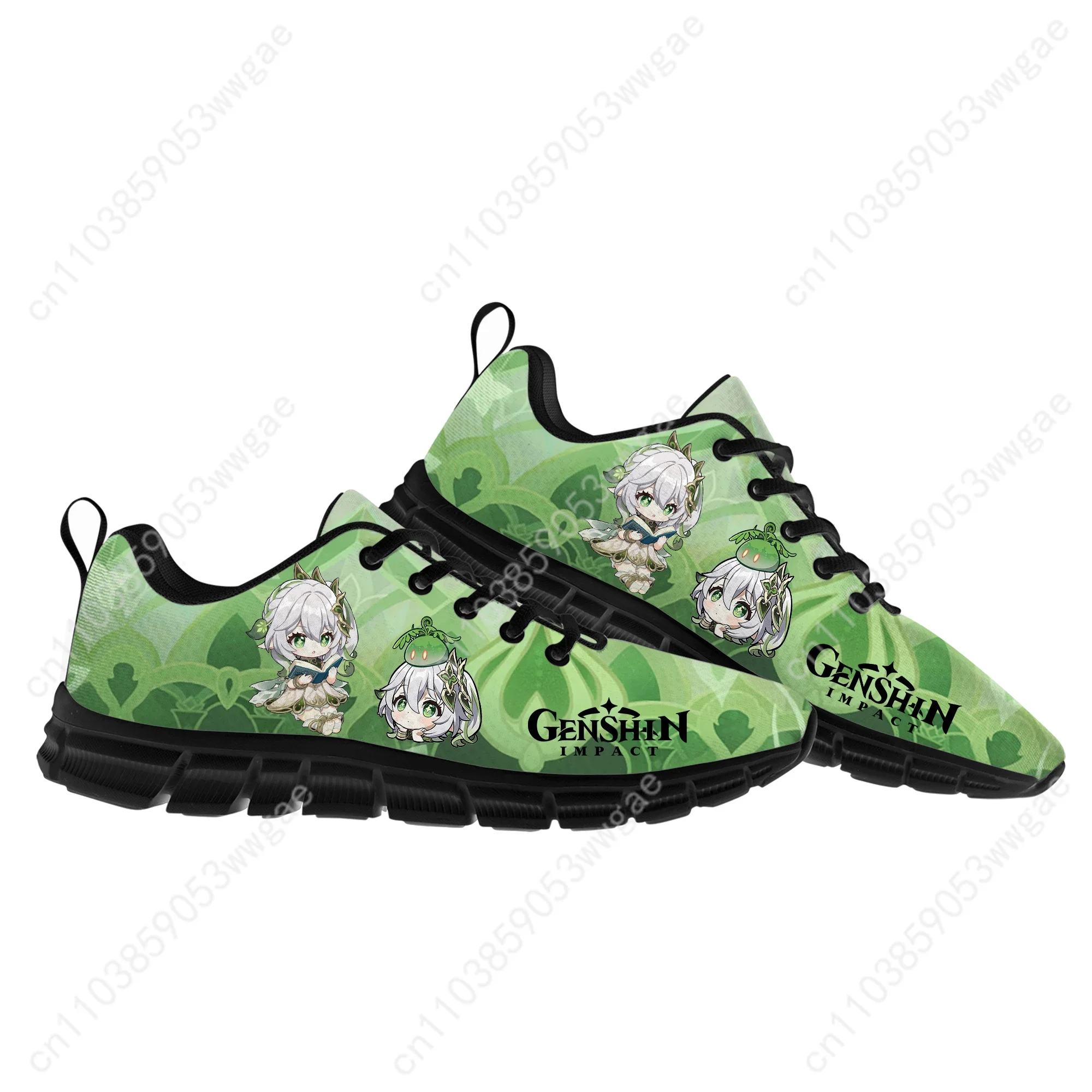 Genshin Nahida Sneaker Mens Womens Teenagers Customized Sports Shoes Casual High Quality Comfortable Durable Personalized Shoes