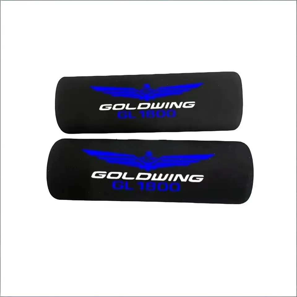 For Honda Wing GL1800 motorcycle handgrips. Sweat-absorbing, anti-slip, shock-absorbing handgrips made of cotton.