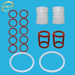 Outer Diameter 28mm 16 PCS Silicone Sealing Rings Corrugated Sleeve Red Color O H Shaped Gaskets BQL Ice Cream Maker Parts