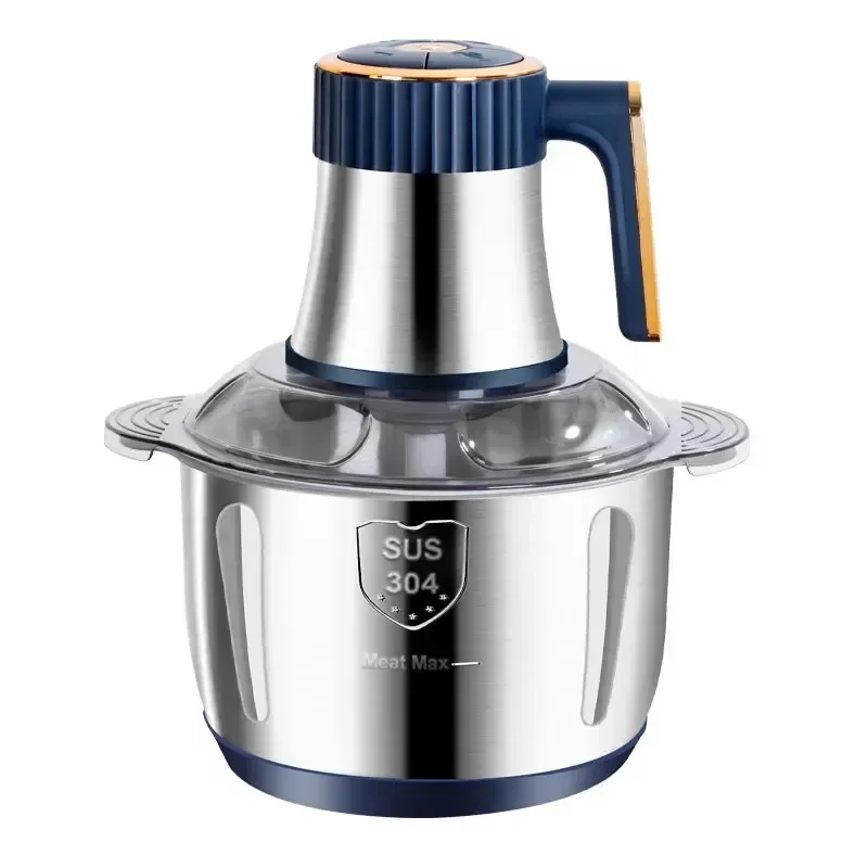 5L Electric Meat Grinders 304 Stainless Steel Food Crusher Multifunctional Vegetable Slicer Chopper Mincer Baby Food Processor image 6