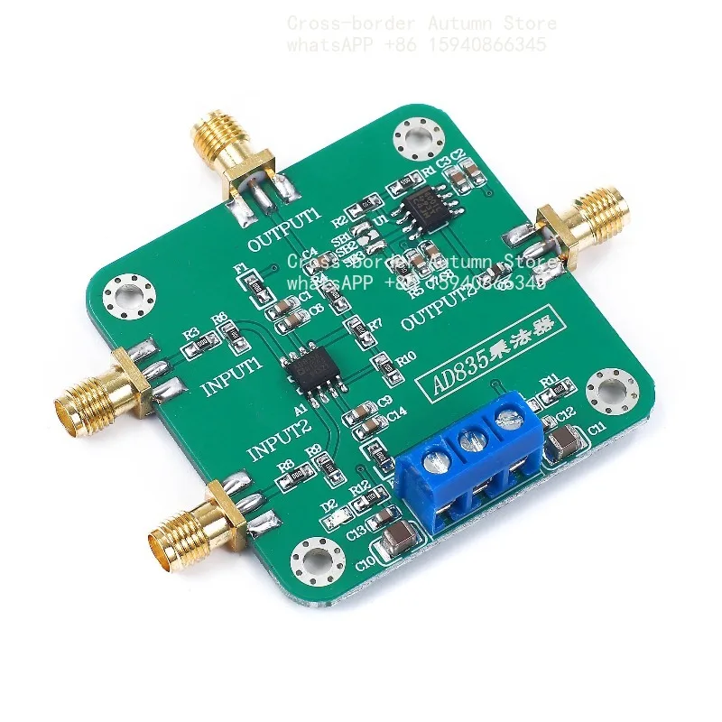 Multiplier Module 4‑Quadrant Analog Multiplier Board Broadband Modulation Demodulation Mixer With Post‑Stage Op‑Amp