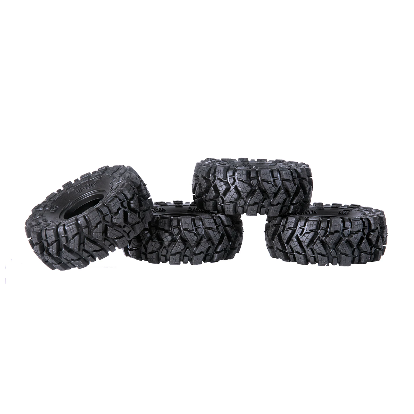 

1 Inch Enlarge And Widen Super Soft Tires 64x25mm 1/24 Rc Crawler Truck Car Parts For Axial Scx24 Fms Fms24 1/18 Trax/as Trx4m