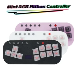 Flatbox Mini Hitbox V3 Fightstick For Nintendo Switch/PC Game Controller Joystick For PS4/PS3/Mister Support Fightboard V3