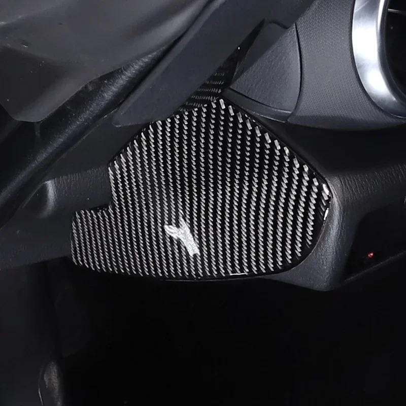 For Mazda MX-5 2016-2024 Soft Carbon Fiber Car Door Anti-collision Crash Pad Decoration Sticker Interior Protection Accessories