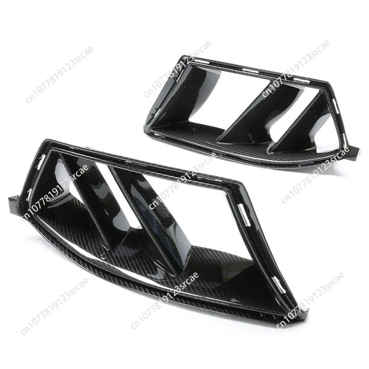 For BMW G80 M3 G82 G83 M4 Sedan Coupe Cabrio 2021-2024 Dry Carbon Fiber V2 Bumper Air Duct Vent Splitter Side Air Vent Cover