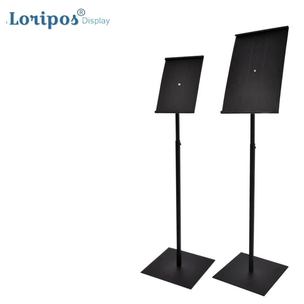 Floor Poster Stand Pop Door Menu Display Stand Vertical Shopping Mall Promotional Billboard Advertising Instructions Sign Stand