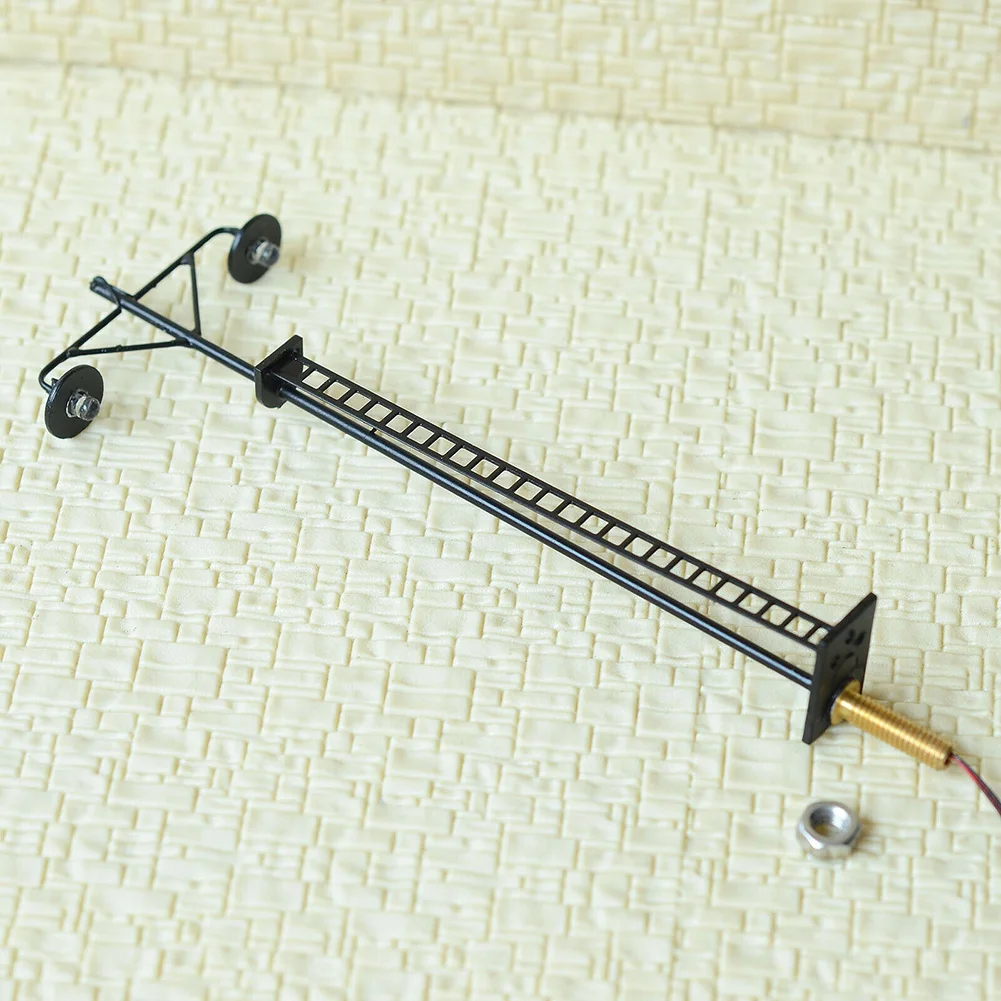 LED Lights Yard Lights 4x Lights 4x Resistors HO Scale Hobbies LED Lamps Metal Body Models Toys 4 Set Brand New