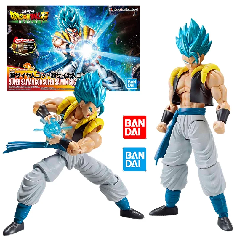 

Фигурка Bandai Rise Standard Dragon Ball SUPER SAIYAN Бог, супер сайян GOGETA в сборе, набор мультяшных аниме экшн-моделей, игрушка в подарок