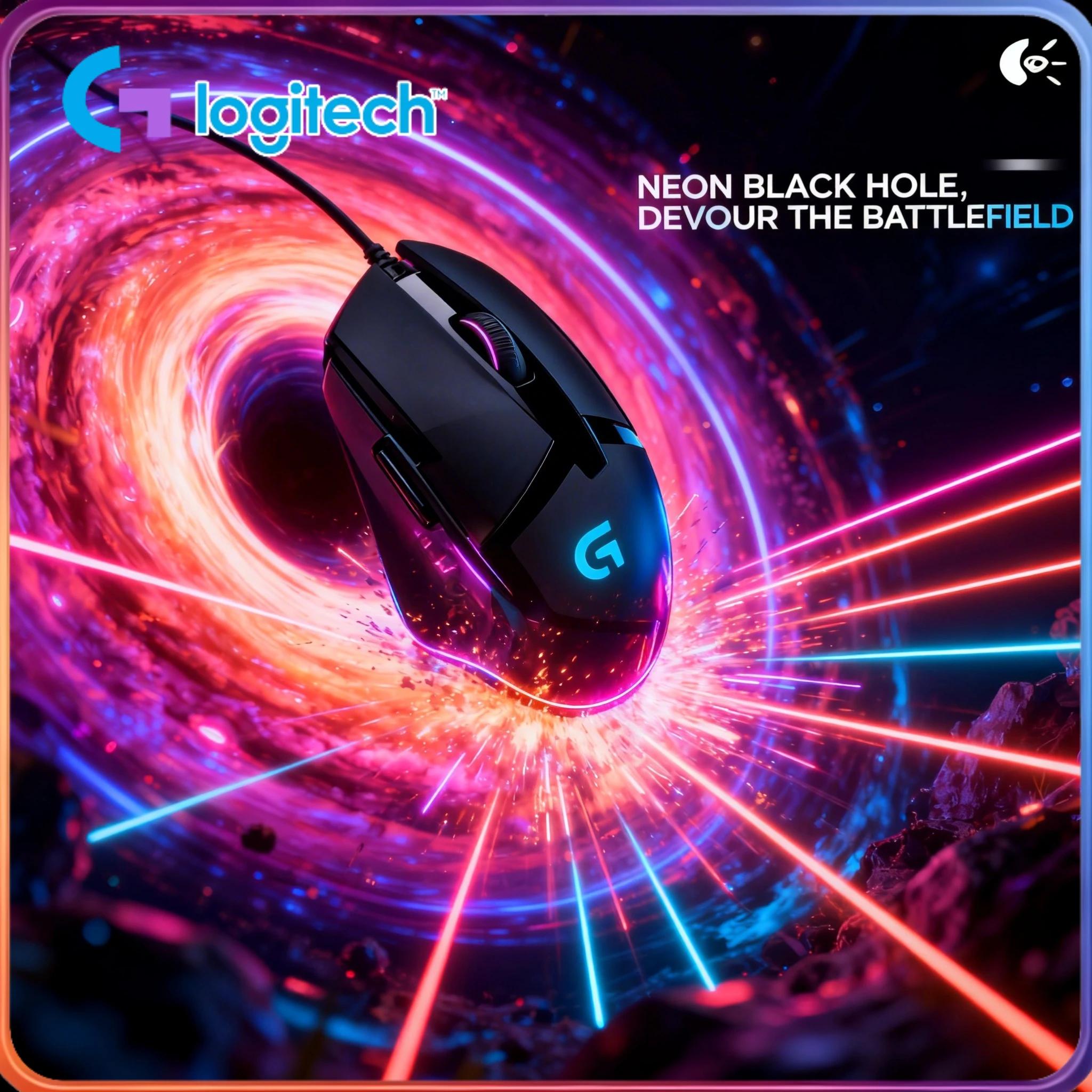 

Logitech G402/M100R/G102, featuring classic touch control with RGB lighting effects, delivers outstanding gaming performance.