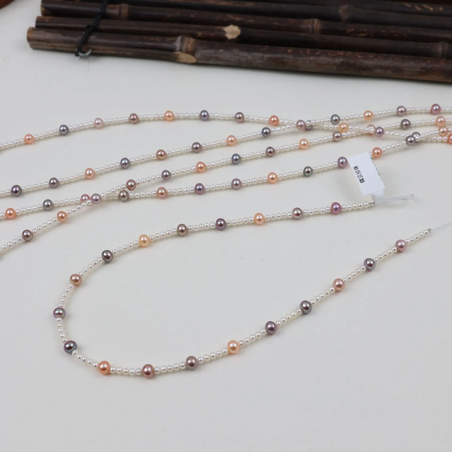 

Белые рассыпные бусины 5-6 мм, один ниточный ряд, для самостоятельного изготовления украшений, ожерелье из пресноводного жемчуга, разноцветная цепочка-колье, полуфабрикат, аксессуар