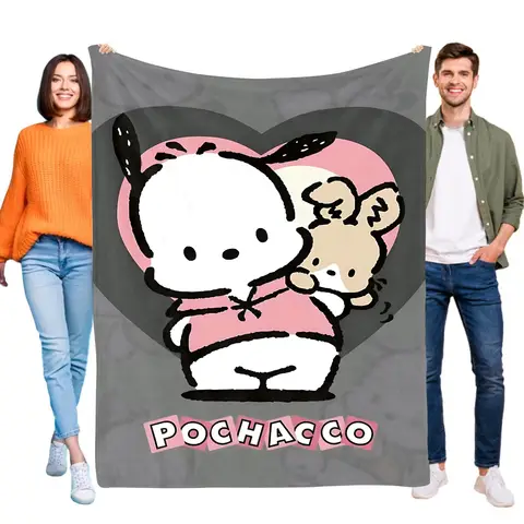 푹신한 격자 무늬 Pochacco 럭셔리 담요 소파 장식 침대를위한 털이 담요 무릎 담요 킹 사이즈 양털 담요 대형 Best5 푹신한 격자 무늬 Pochacco 럭셔리 담요 소파 장식 침대를위한 털이 담요 무릎 담요 킹 사이즈 양털 담요 대형 Best5