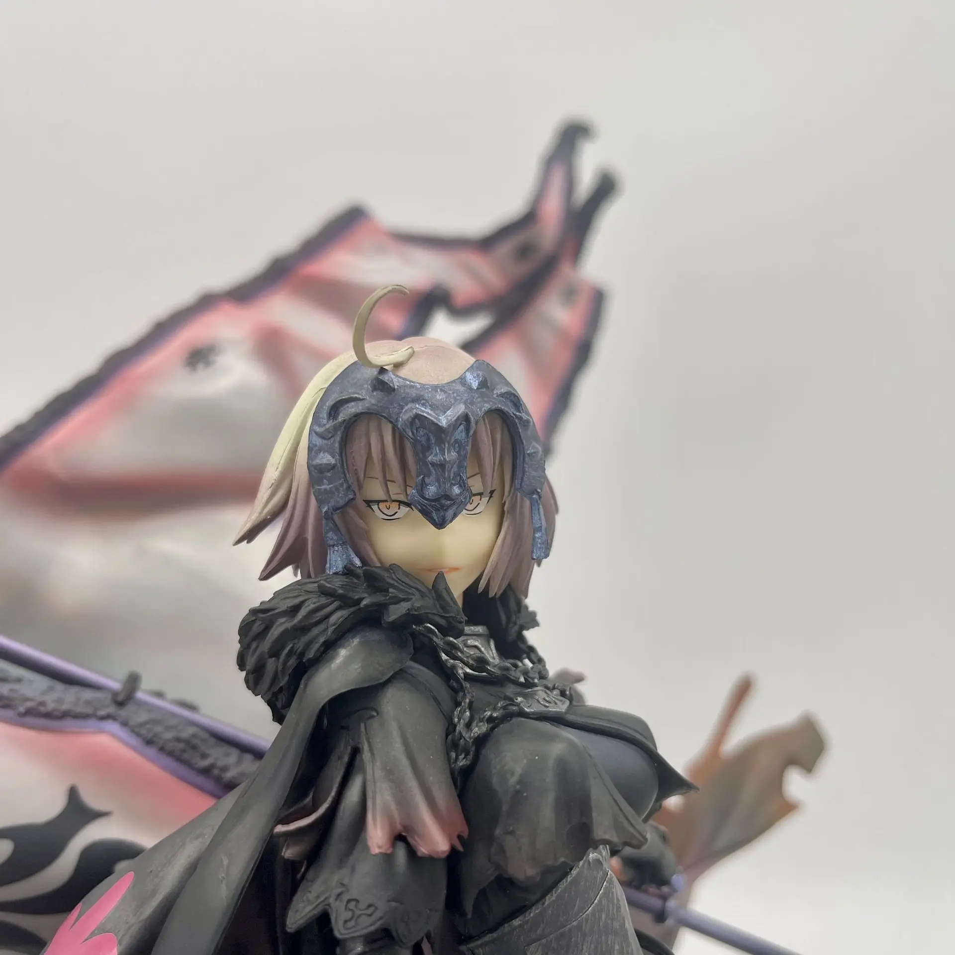 30cm Fate/Grand Order Jeanne Alter 1/7 Avenger 일본 애니메이션 Pvc 액션 피규어 장난감 게임 Collectible Model Doll 깜짝 선물