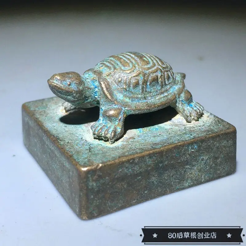 Old items collected from rural areas, seals of divine turtles, prime ministers, bronze seals, green small turtles, square seals