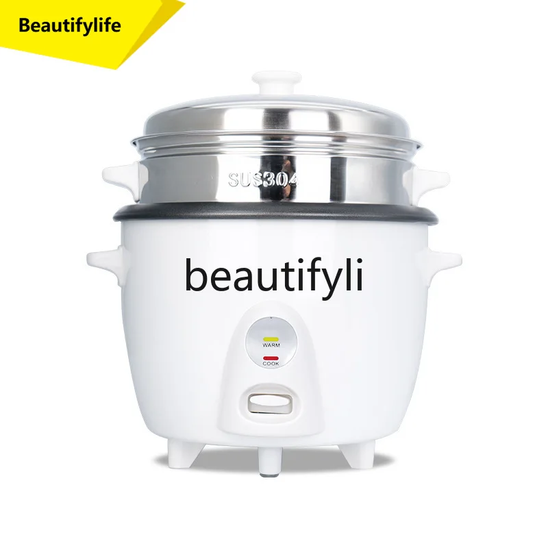 

A61 Cooker for Home Use, Small Mechanical Button, Dual-purpose for Steaming and Cooking, Non-stick Inner Pot, Automatic Cooker