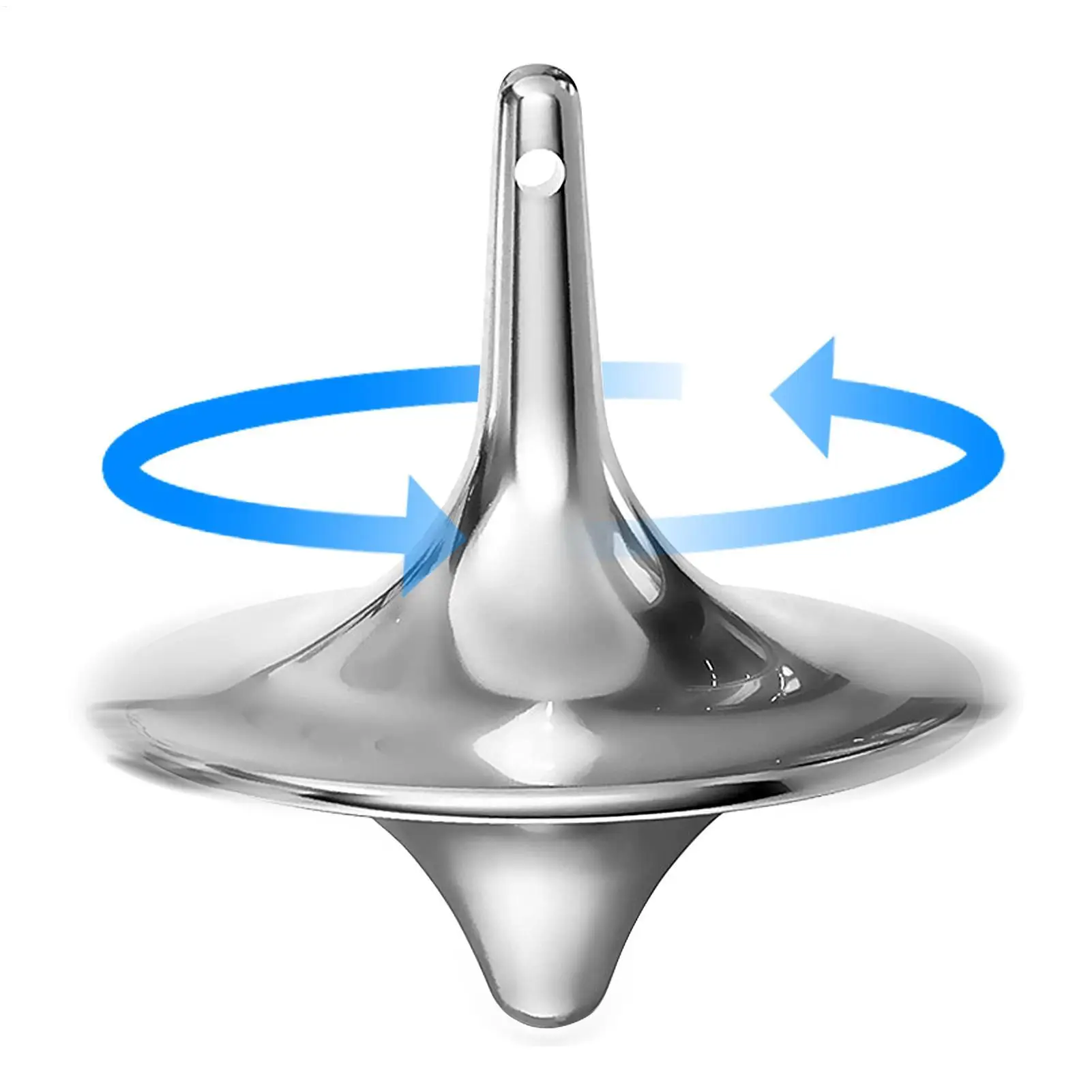 Metal Gyro HandSpinning Top Fingertips SmallCyclone Gyroscope Anti Stress Fidget Toys For Teenagers & Adults Xmas Gifts