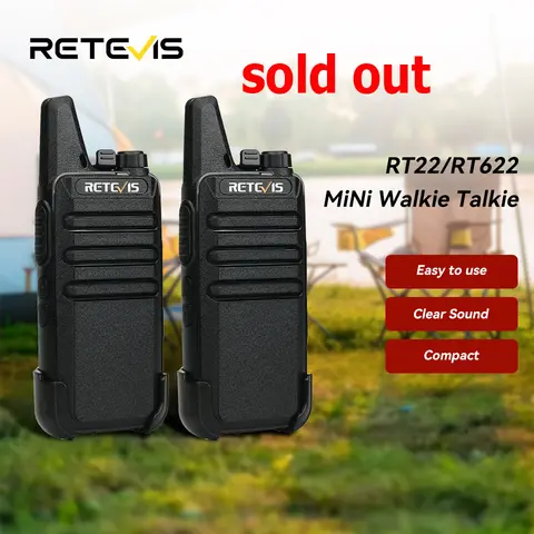 RT622 Two-way Walkie Talkies RETEVIS
