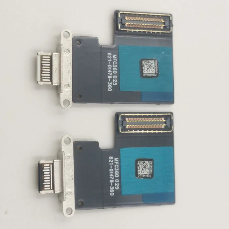 1 szt. Złącze portu ładowania, kabel flex ładowarki USB do iPad Pro 11 2. generacji A2229 A2069 A2232 A2228 A2068 A2230 12.9 4. generacji
