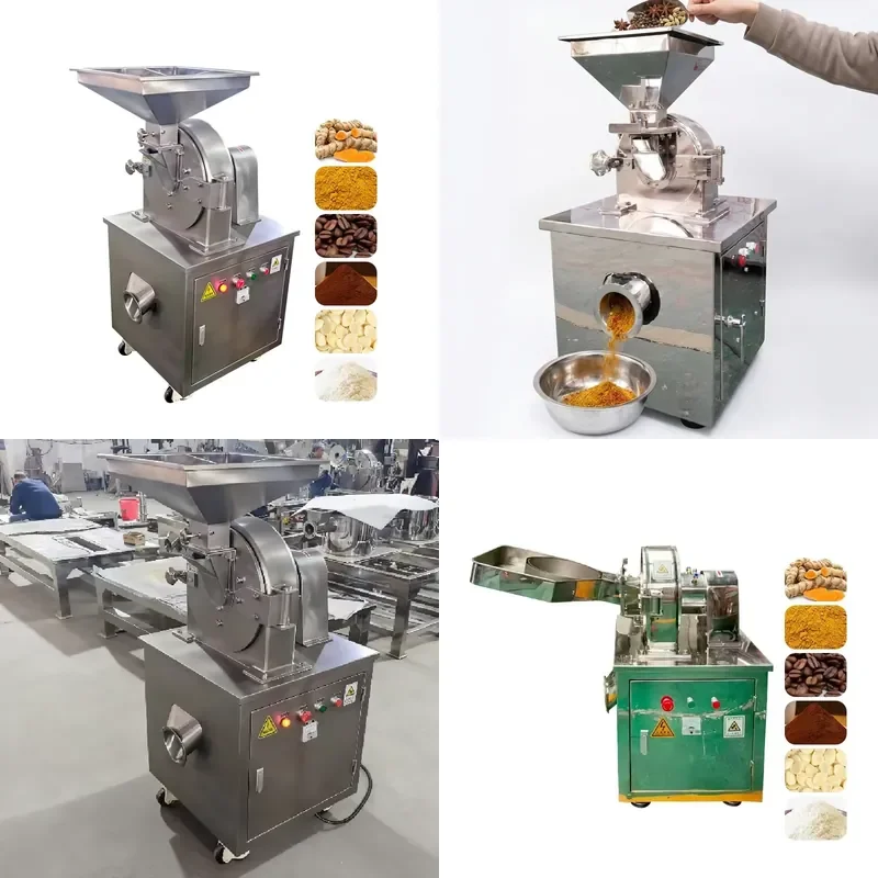 for CY Industrial Grinder Spice Herbal Powder Bean Pepper Grinding Machine 100-200 kg/h for Food Processing
