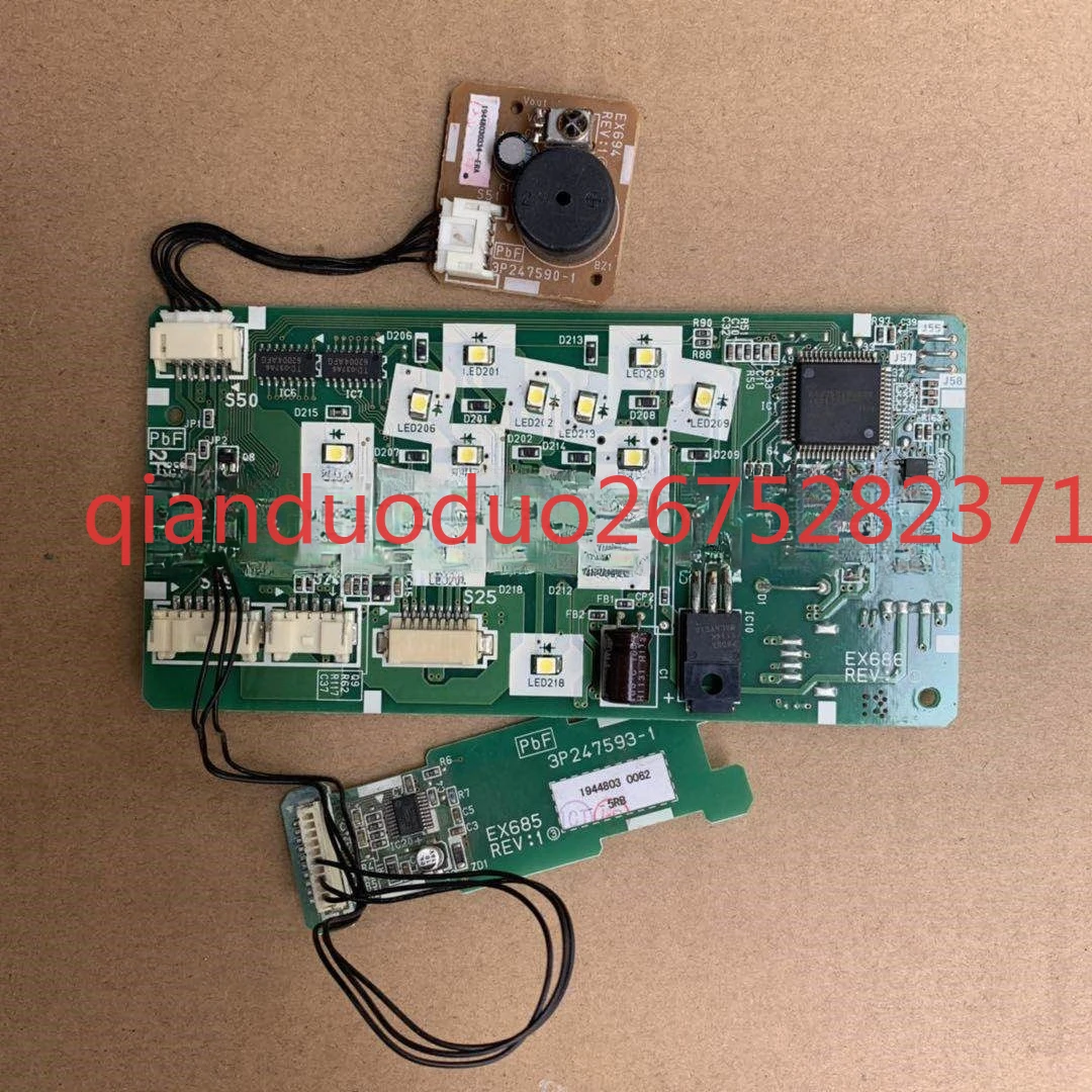 

For Daikin Air Conditioner FVXG60JV2C FVXG72JV2C Display Board EX686 3P247593-1 3P247590