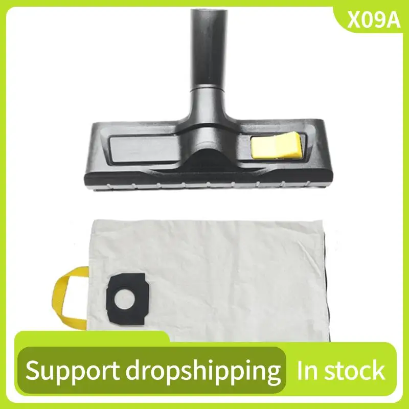 

X09A для Karcher WD4 WD5 WD6, сменная тканевая сумка для щетки для пола, сменная переключаемая насадка для влажной/сухой уборки, насадка для щетки для пола