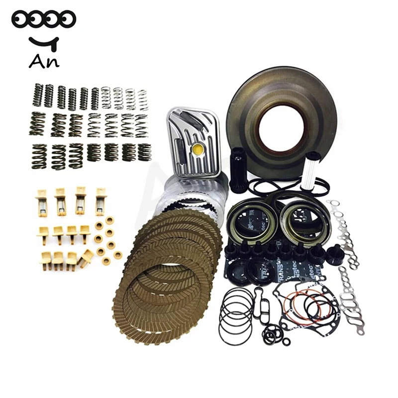 MPS6 6DCT450 6-Speed Automatic Transmission Wet Front Clutch Overhaul Kit + 6DCT450 Solenoid for Ford Mondeo FilterRebuild Parte