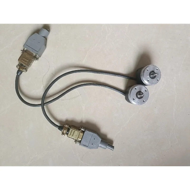 Rotary Encoder Used Disassembled Minor Wear ROD 1020 250 000B Untested Sold As Is for Industrial Automation Replacement Parts